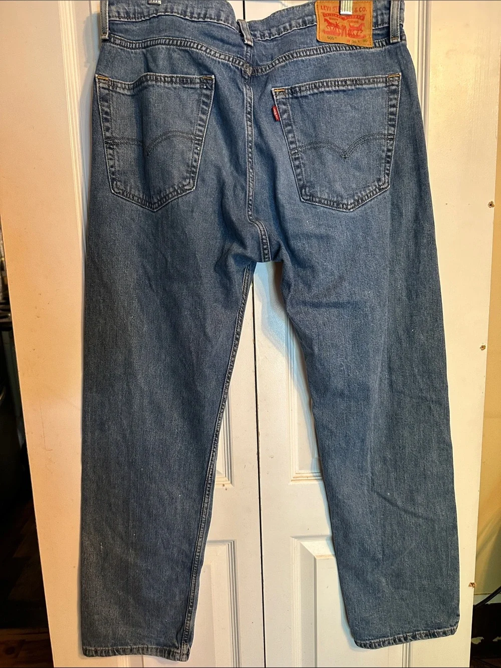 Levi's Men's Straight Medium Blue Denim Jeans